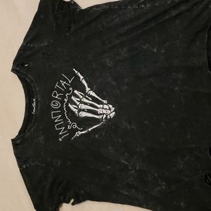Torrid 3X Distressed Skull Graphic Tee